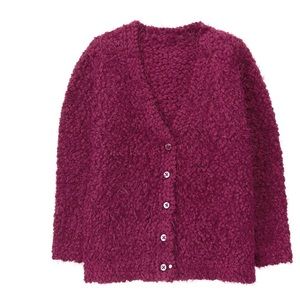 ♦️NWT Gymboree Boucle Cardigan , soft girls M(7/8)